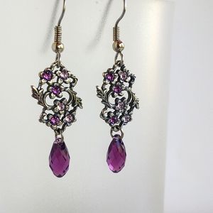 Women's Swarovski crystal earrings